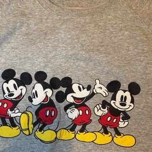 Juniors Mickey Mouse crew sweater